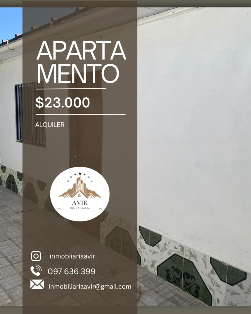 Apartamento $23.000 (Alquiler)